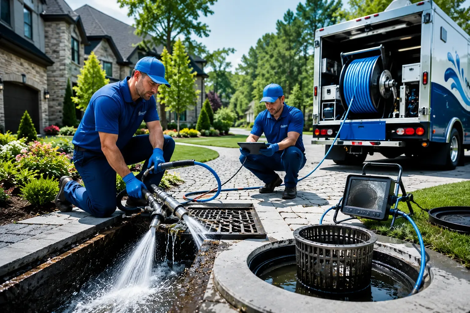 Local outdoor drain cleaning professionals in Creve Coeur, IL